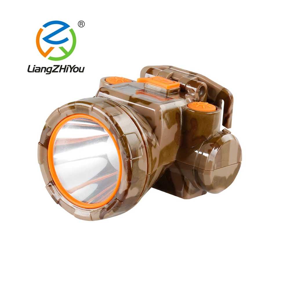 Long lighting time led head lamp torch for outdoor camping hunting