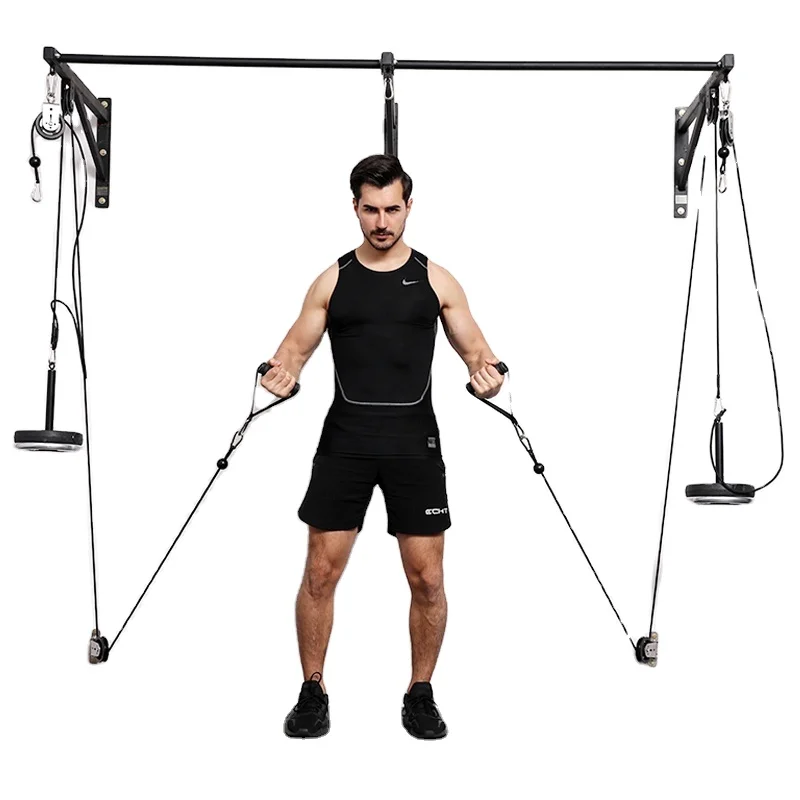 2021 New Double Pole Wall Comprehensive Training Device Simple Gantry Fitness Equipment