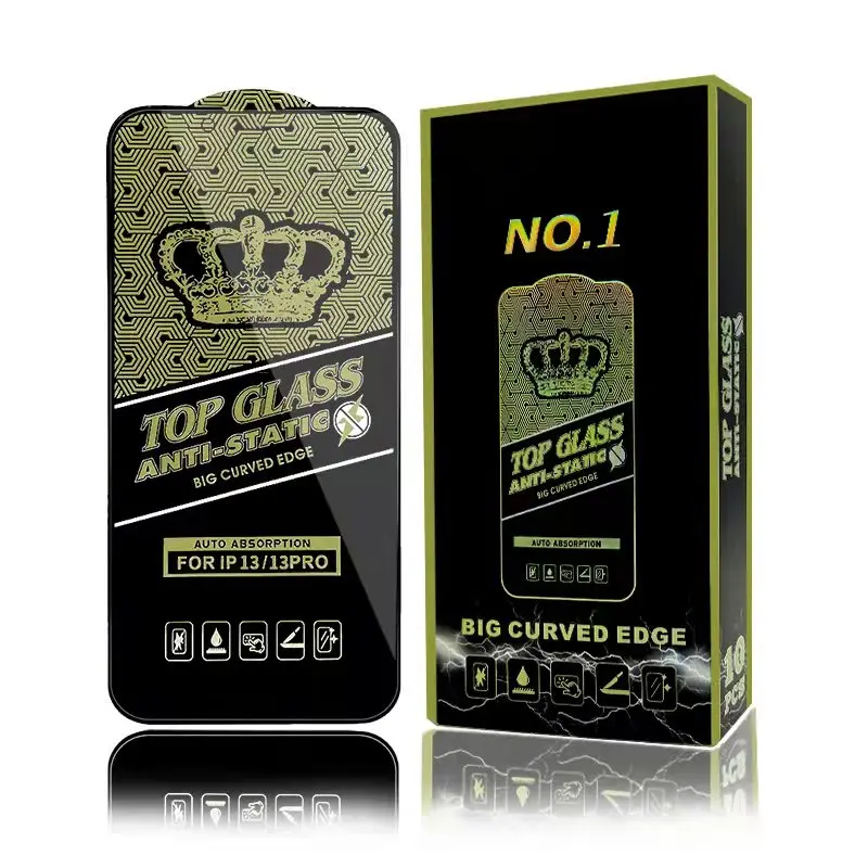 2022 Amazon New Arrival Anti Static Dust Proof High End Product Tempered Glass Screen Protector For Samsung Phone