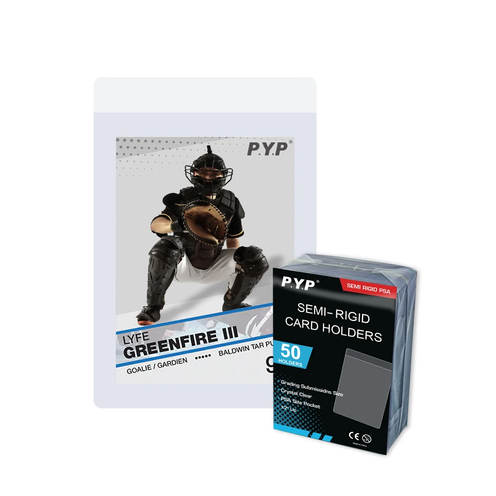 Graded Semi Rigid Graded Card Submisson Holder 50pieces Per Pack