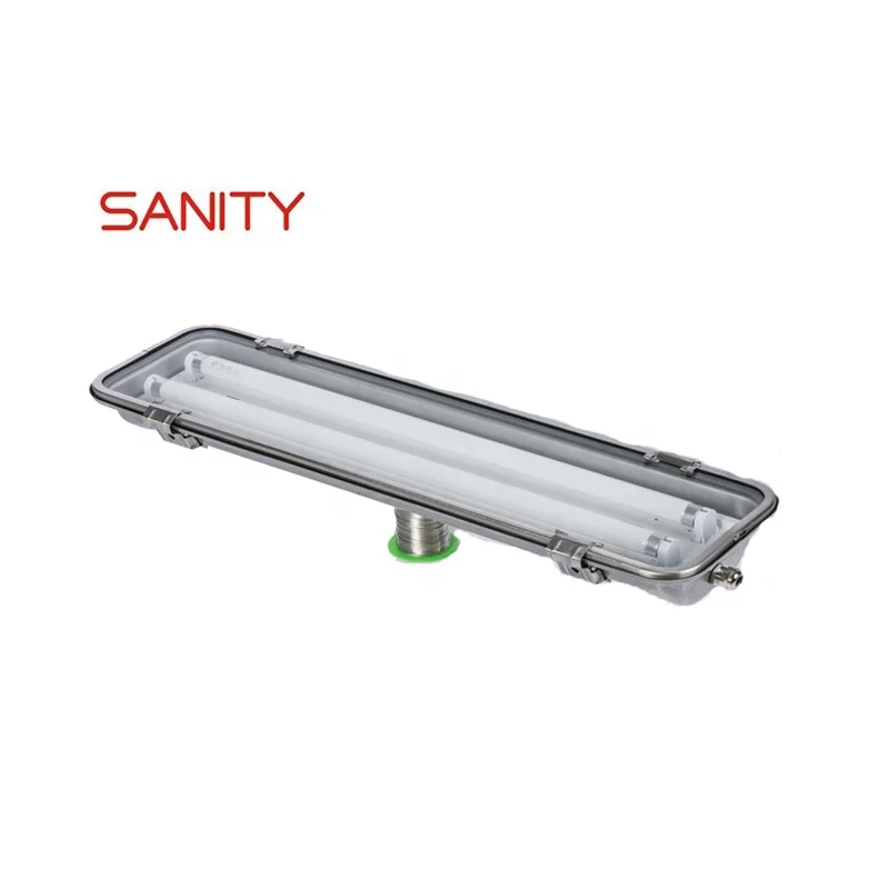 
Stain Steel body Led Fixture ip65 Tri Proof Batte Light Triproof Lamp for T8 Tube Stain Steel Light 