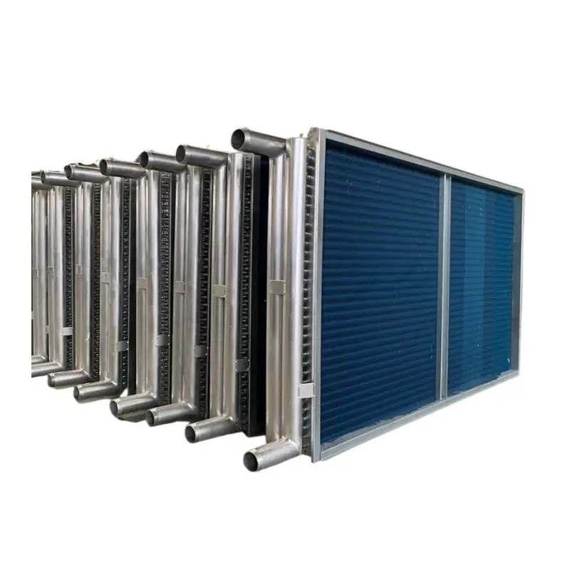 Steam Heat Exchanger All Stainless Steel Tube And Fin Coil For Supertankers