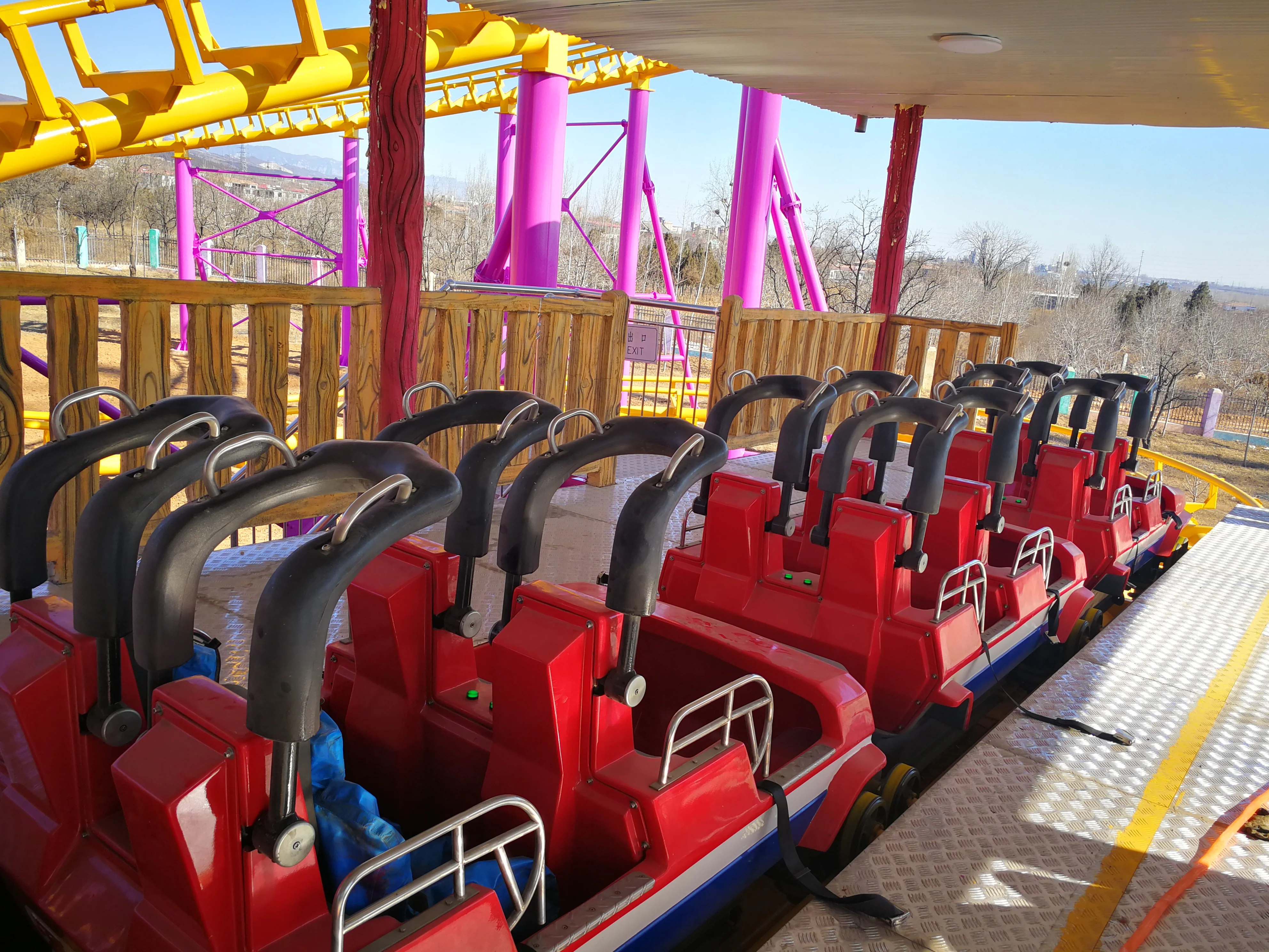 
Family amusement new cheap roller coaster park attraction rides 