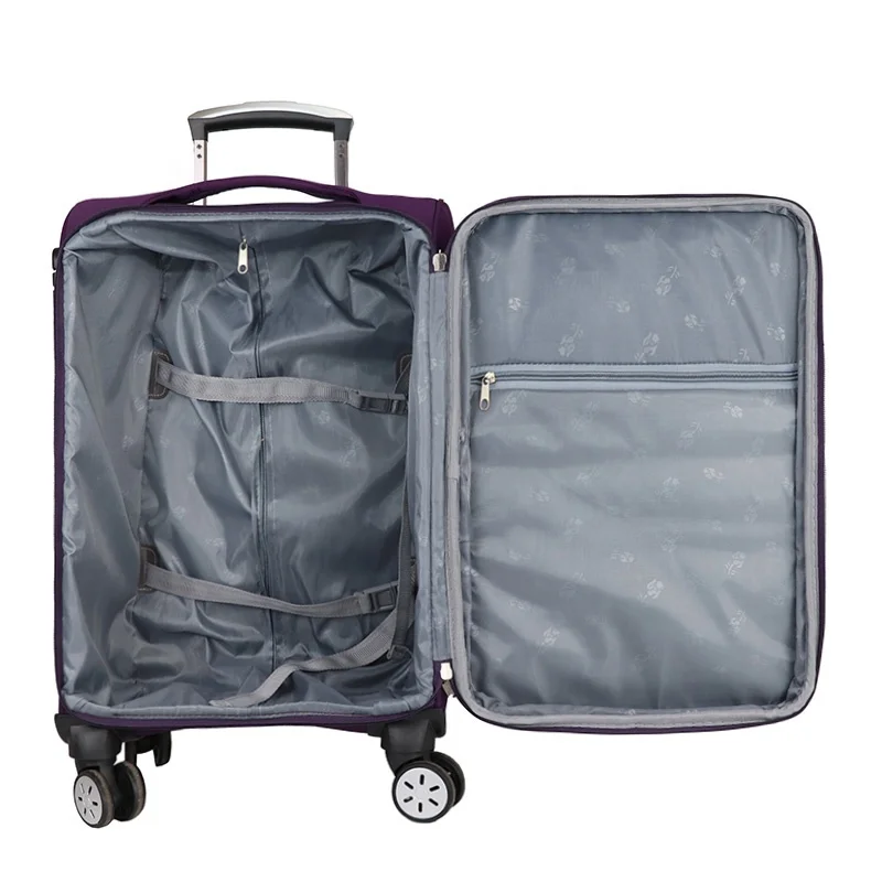 Fashionable 20 24 28 32 inches Oxford fabric luggage set travel trolley suitcase luggage travel bags