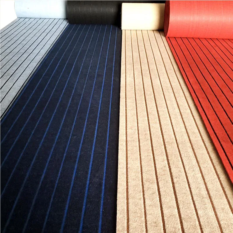 550g Polyester Material Non Woven Jacquard Carpet