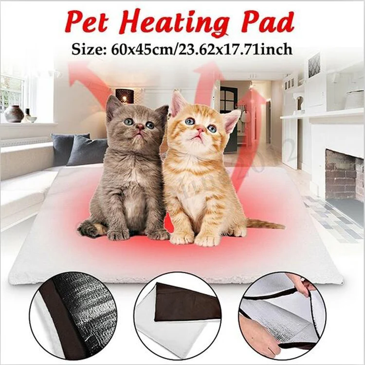 
2020 Winter Pet Self Heating Mat Thermal Dog Warmer Bed No Need Electricity Heated Pad for Dogs and Cats 
