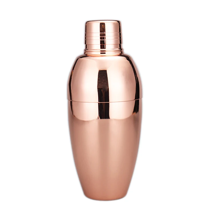 Manufacturers sell 304 Stainless Steel Cocktail Shaker 500ml New American Style Shaker Bar Milk Tea Shop General Bar Tools