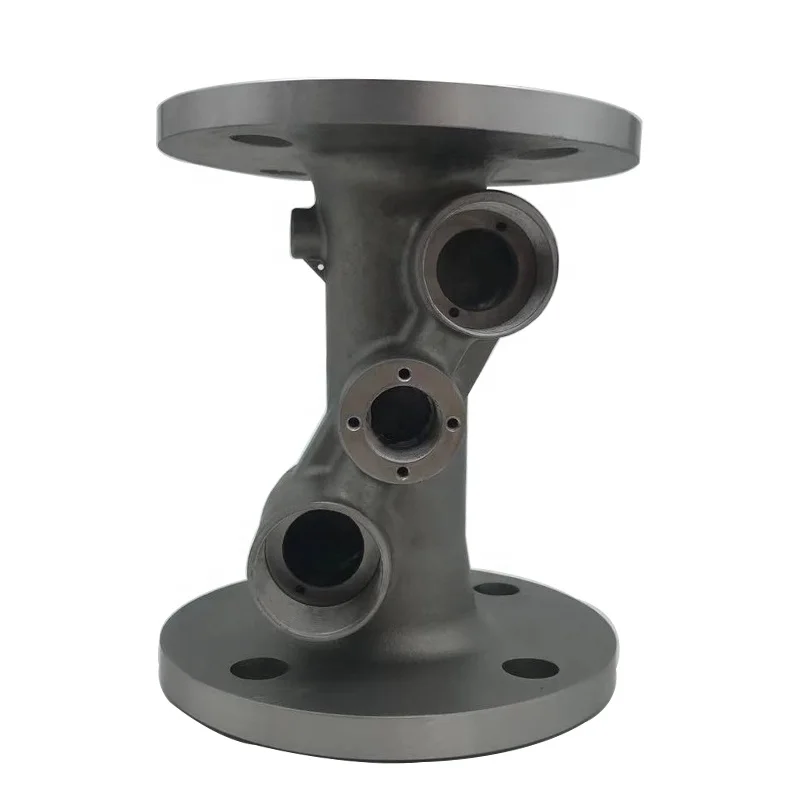 Custom stainless steel casting for gas flowmeter part