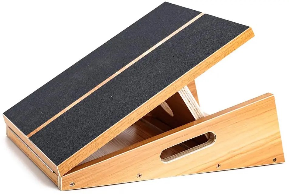 Professional Wooden Slant Board Exercise Rehabilitation Adjustable Incline Calf Stretch Board