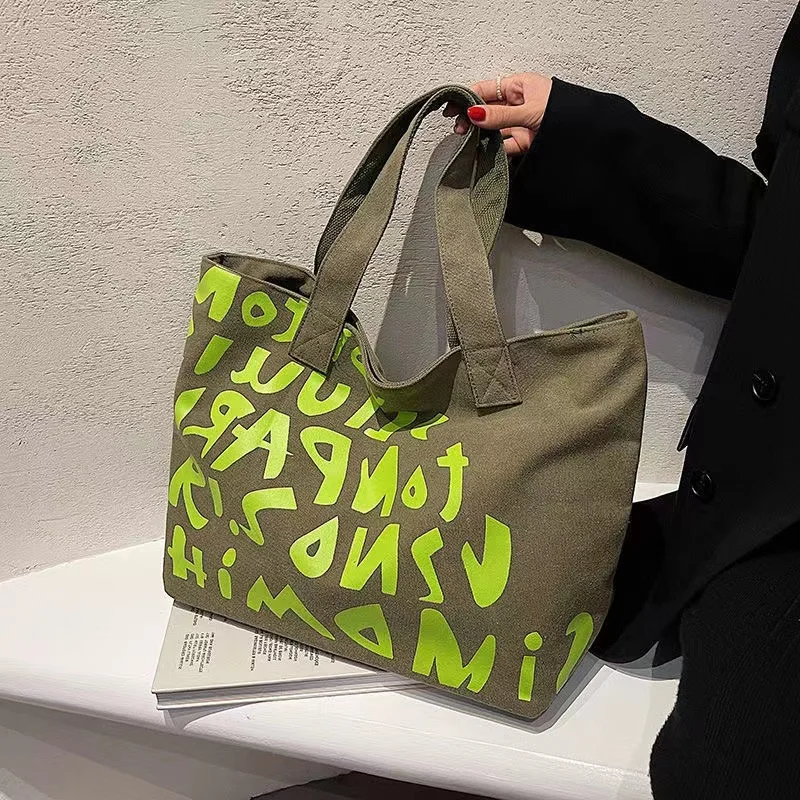 HuahaoEco складная прочная устойчивая к пятнам вощеная хлопковая Холщовая Сумка для покупок сумка