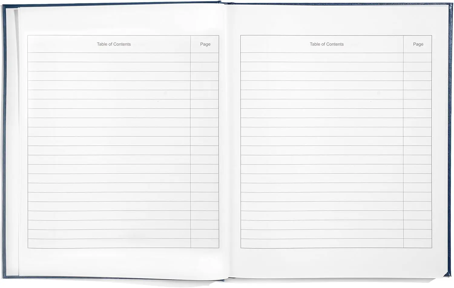 Wholesale High Quality Laboratory Notebook Blue Hard Cover Experimental Records Customized Logo Professional Design