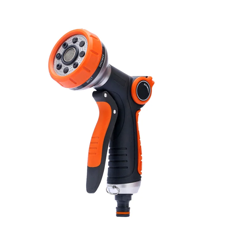 Eight Function Glue Wrapping Water Guns Garden Water Pipe Garden Watering Vegetable Sprinkler Water Spray Gun