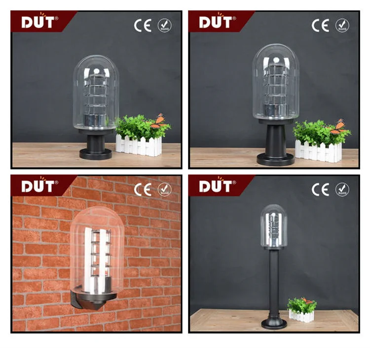 Competitive Price 250mm Attractive Design Led Fire-resistant Outdoor Gate Garden