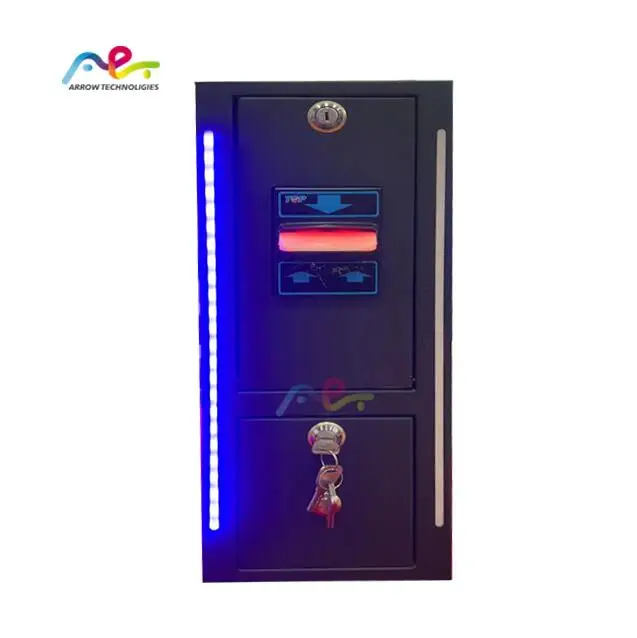 Coin Operated Timer Control Board Power Supply Box with Multi Coin Selector Acceptor Washing Machine Massage Chair Timer Board