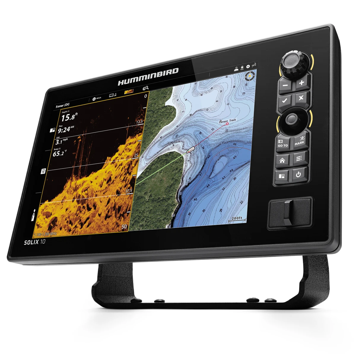 
Humminbird SOLIX Boat Marine 10 CHIRP MEGA SI GPS Combo 
