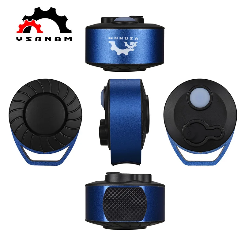 YSANAM Bcicleta Bike Horn Electronic Bicycle Bell 100-120 DB Waterproof 4 Sound Modes With Rechargeable Battery