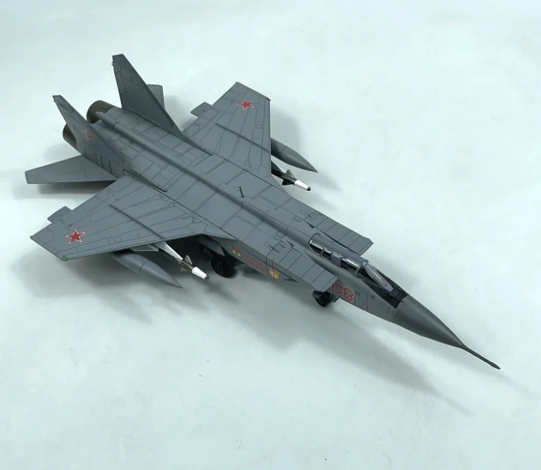 ZFmodel 1:72 Soviet supersonic MIG-31 simulation alloy interceptor model finished product diecast toy vehicles