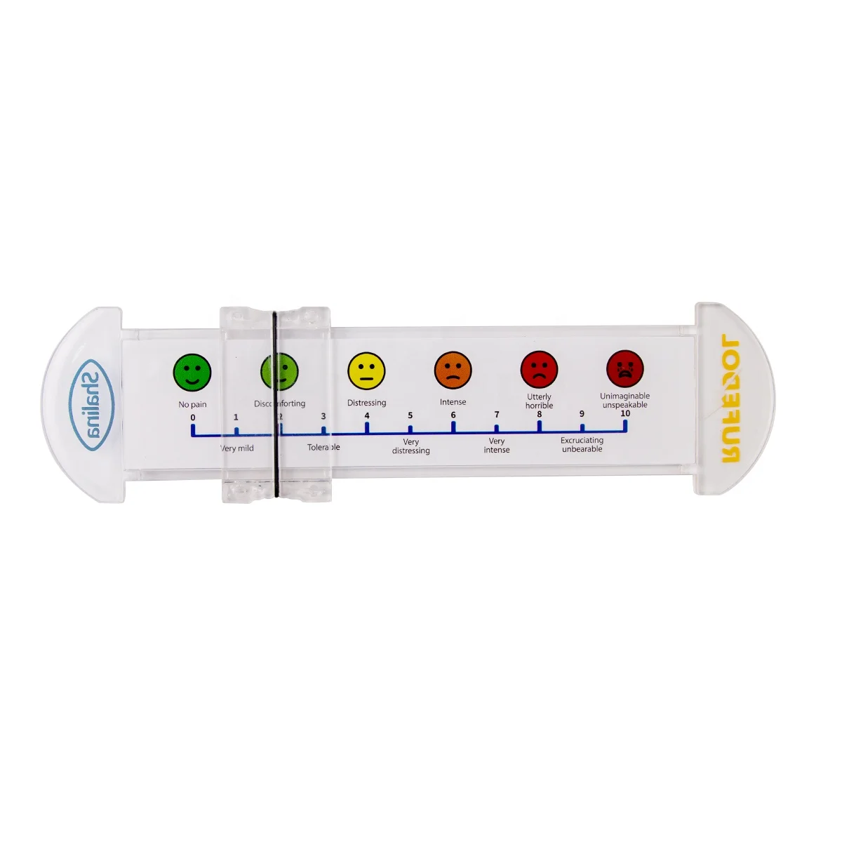 Custom Printed Plastic Medical Pain Scale Ruler