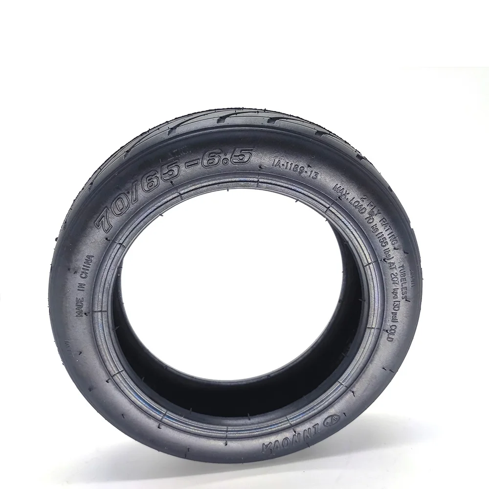 10 Inch 60/70- 6.5 Tubeless Vacuum Tire Anti Slip Explode Proof Tyre Accessories for Max G30 Front and Rear Scooter Wheels
