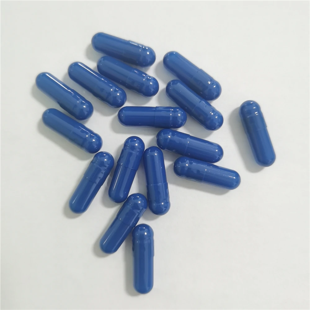 Made In China Orange Colorful Large Size 0 00 Hard Vitamin Empty Capsules