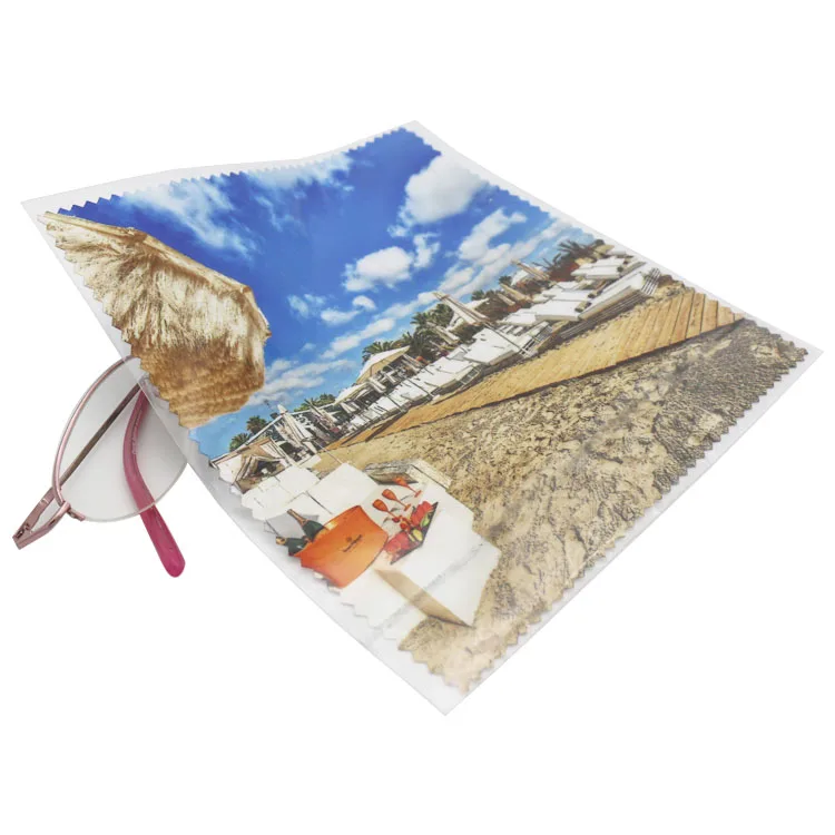 Microfiber Micro Fiber Cloth Eye Glass Eyeglass Cleaner Cleaning Cloth With Logo