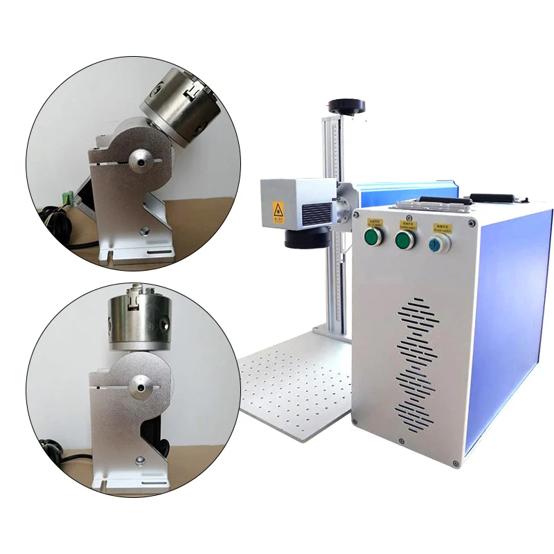 Hot Sales 20w 30w 50w 100w Logo Metal Stainless Steel Portable Fiber Laser Marking Machine
