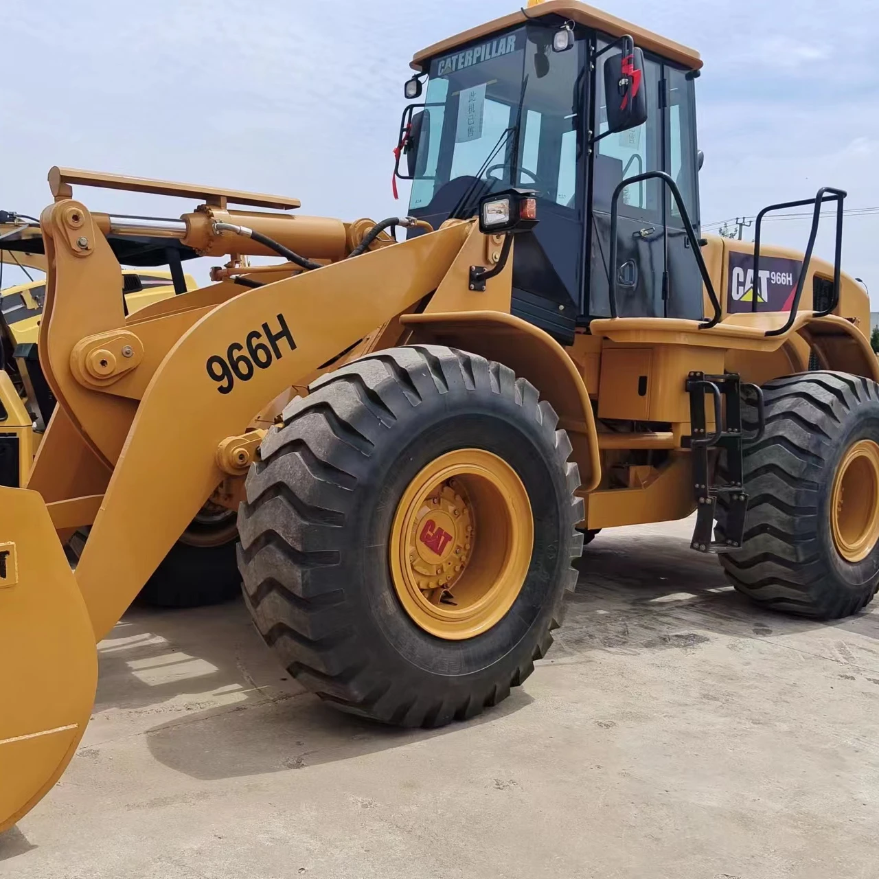Фронтальный погрузчик Caterpillar 966H б/у CAT966H низкая цена продажа подержанный колесный в наличии