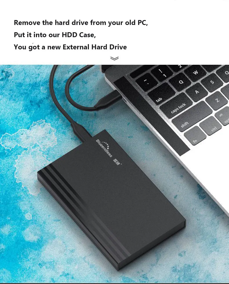 Дешевый 2 5 дюймовый USB 3 0 SATA HDD корпус