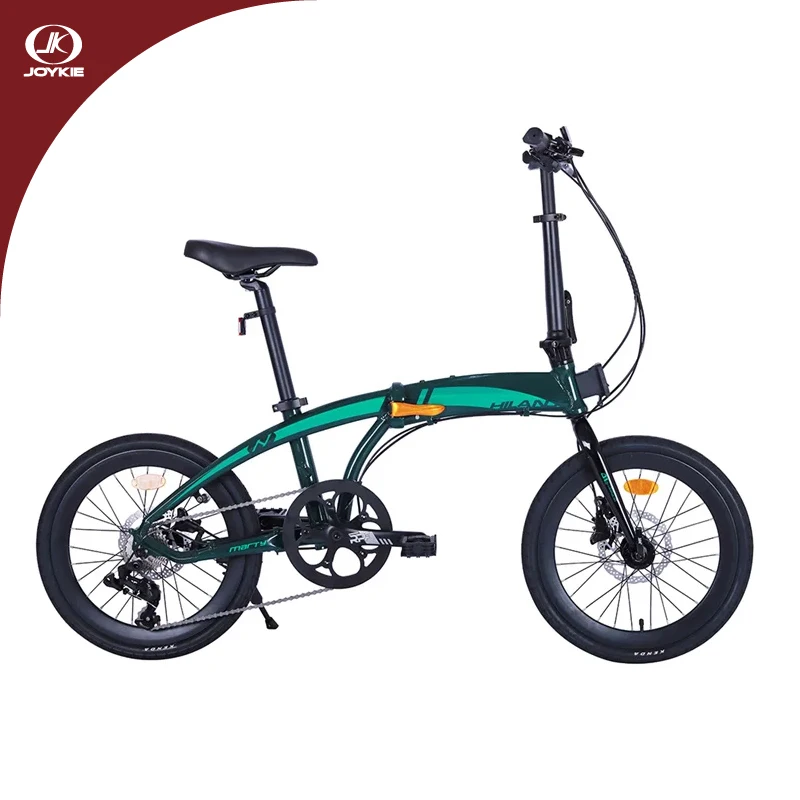 Joykie OEM 16 дюймов складной велосипед 8 скорость стальная рама