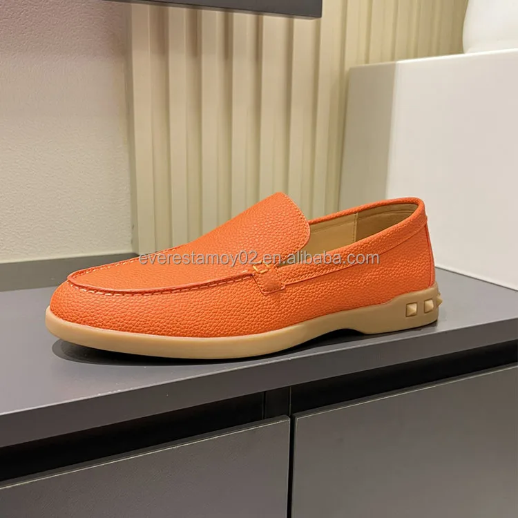 Casual Shoes Brand Men Leather Formal Red Boxing Boat Dress Shoes For Men