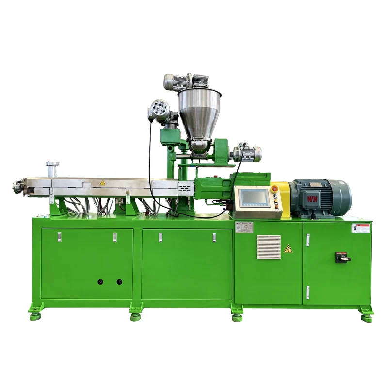 Wood Plastic Compounding Pelletizing Line/WPC Granules Twin Screw Extruder
