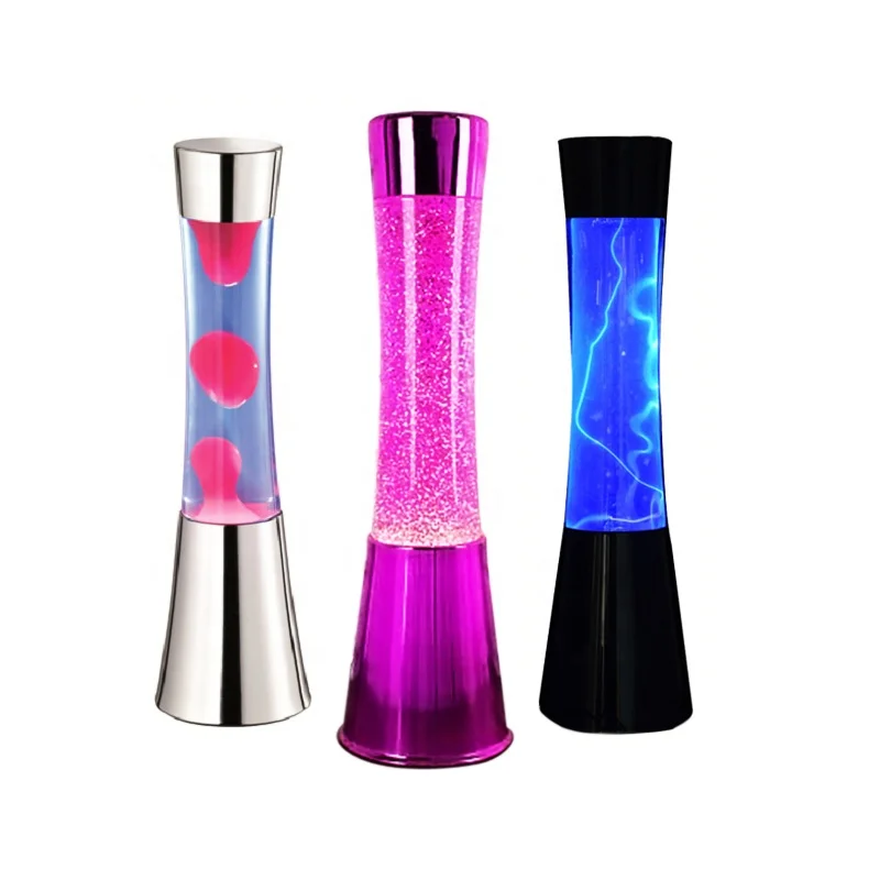 Hot Sale Cute LED Glitter Lava Lamp Novelty Kids Baby Bedroom Creative Decorative Color Changing Glitter Lamp LED Night Light