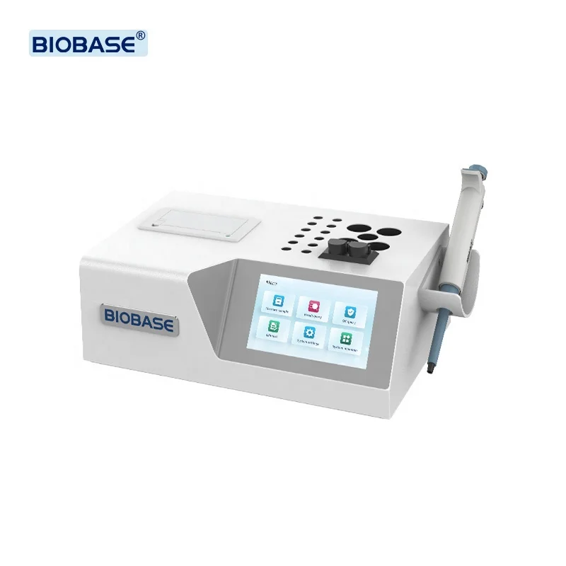 BIOBASE China Blood Coagulation Analyzer with 20,000 results storage Blood Coagulation Analyzer for hospital and lab