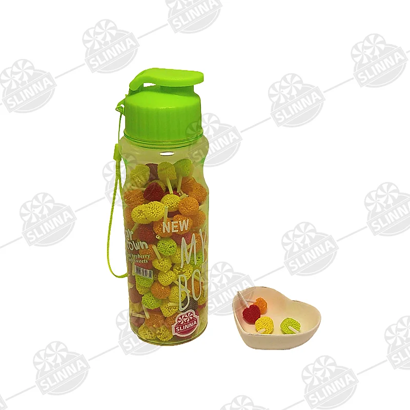 Оптовая продажа, халяльный жемчуг, смешанный с фруктовым вкусом, жевательный мармелад, мягкий резиновый леденец, Детская упаковка для конфет