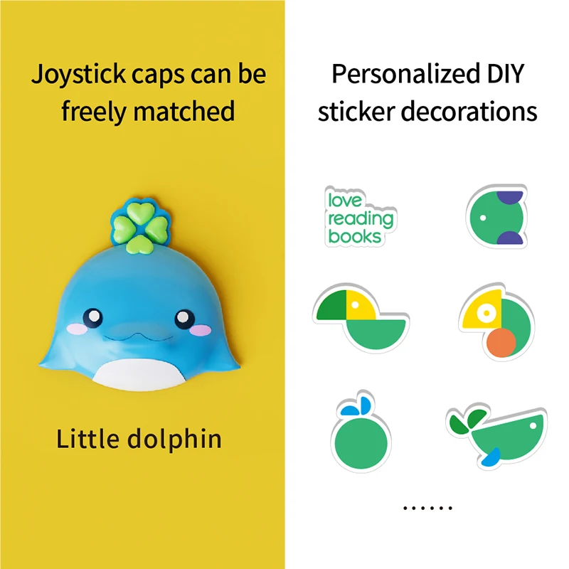 Dolphin Xiaomeng Early Education Enlightenment Smoker Puzzle Storytelling Machine Toy Walkman Bluetooth Speaker