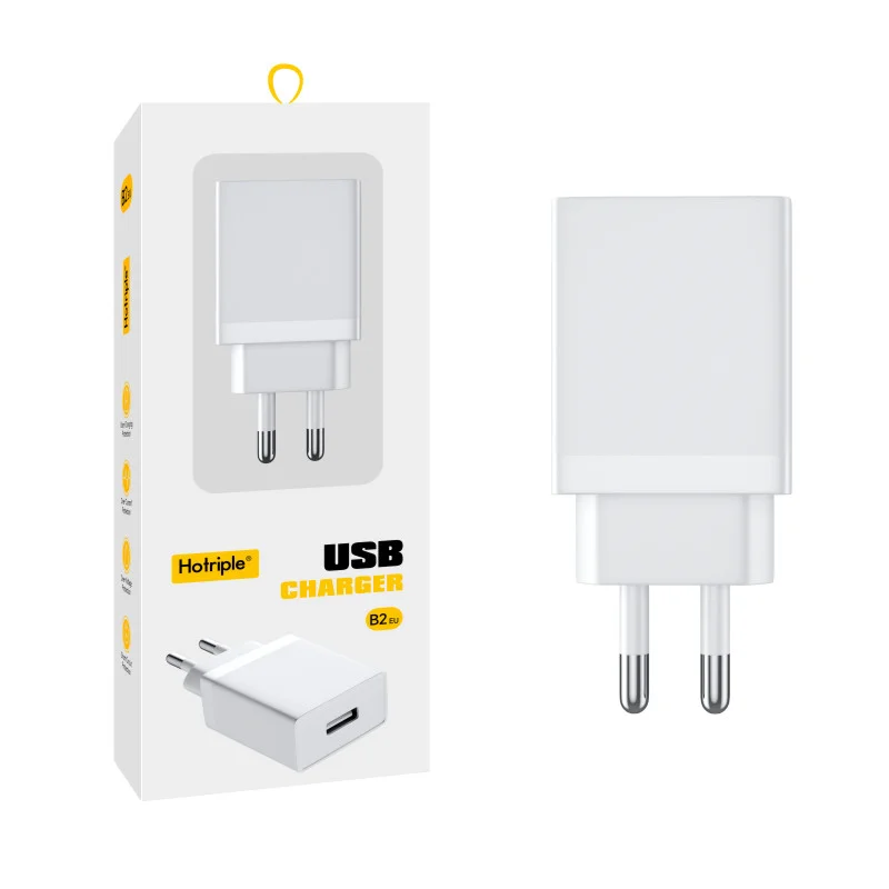 Горячая Марка B2EU низкая цена USB зарядное устройство для быстрой зарядки 5 В 2A EU штекер Адаптер путешествий