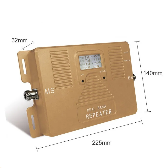 Dual band 2G 3G 4G cell phone signal booster, mobile phone repeater kit amplifier Dual signal band