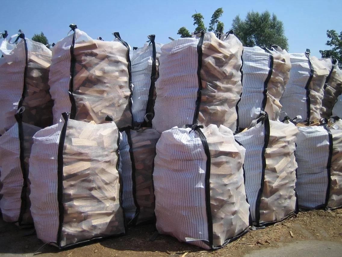 1000kg Ventilated Net Mesh Ventilated Big Bag for Potato Mesh Big Bag Firewood