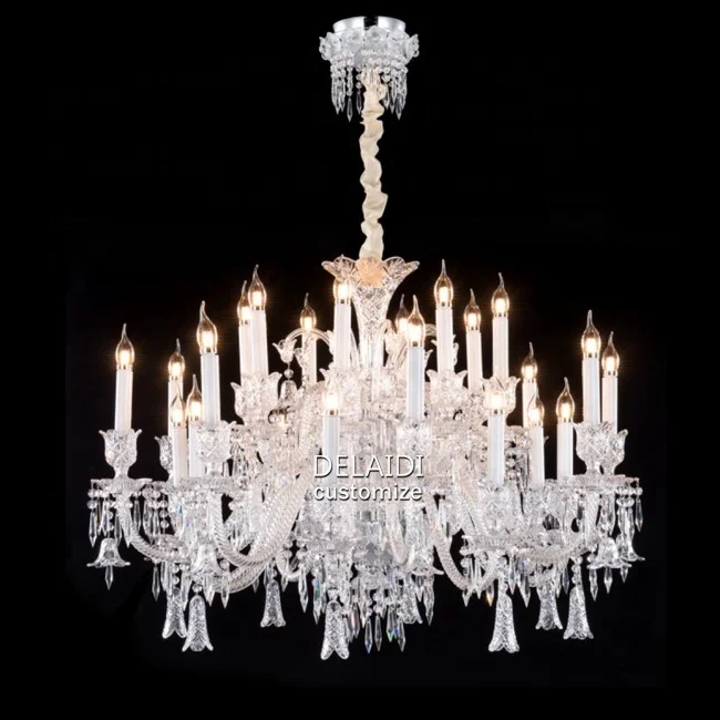 Chandelier Living Roomwedding Luxury Crystal Pendant Lights Cristal Lamps