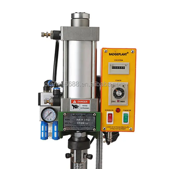 56mm Pneumatic Buttons Making Machines Multifunctional Badges And Buttons Pin For Wholesales