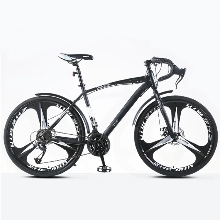 Wholesale China factory cheap price high oem racing bicycle road bike carbon steel frame 700C 24 speed bicycle road bike for men