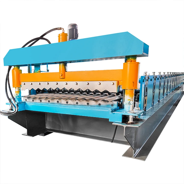 Factory Direct Sales High Quality Full Automatic 988 Corrugated Roof Sheet Roll Forming Machine
