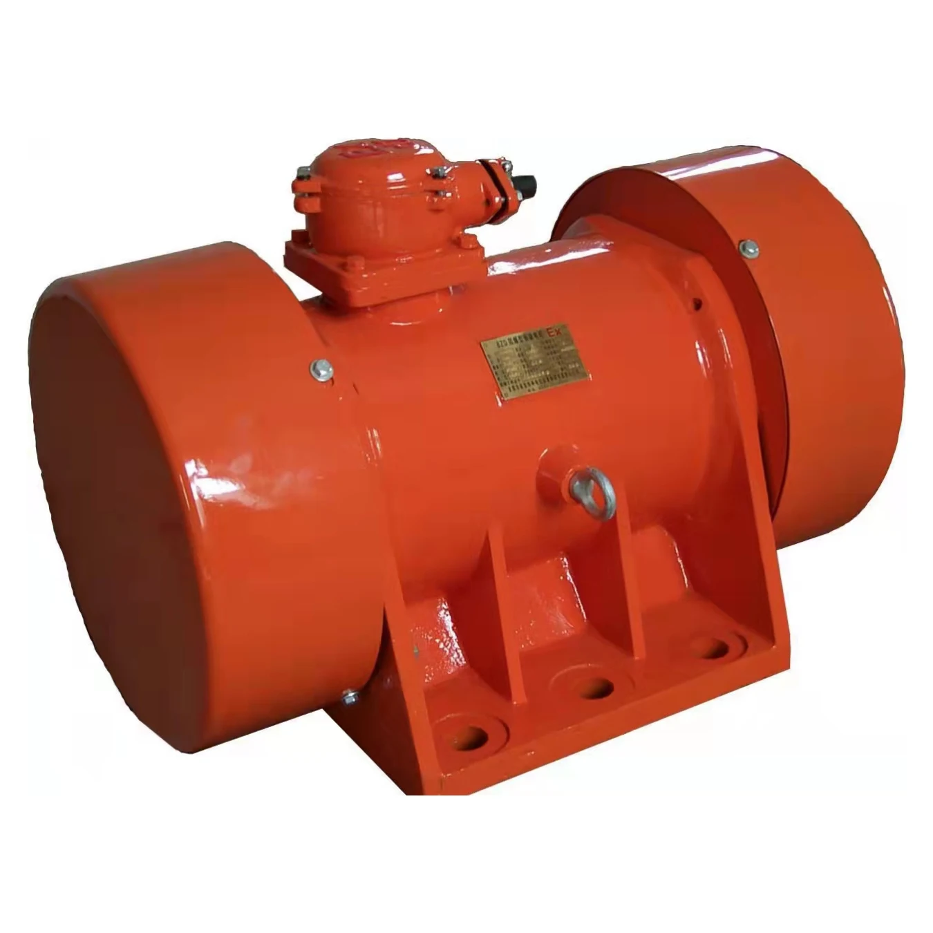 3 Phase Asynchronous Linear Vibratory Screening Machine mve electric vibrator motor For Block Machine