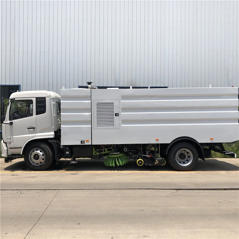 Dongfeng 4x2 16 тонн Вакуумная уборочная машина высокого давления для автомойки