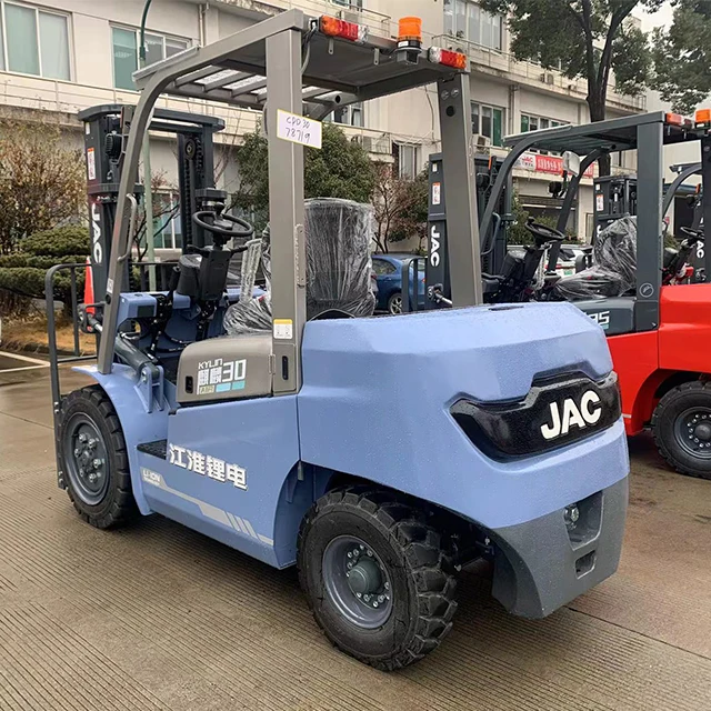 Montacargas Truck Li-ion Lead Acid Battery Forklift 2 2.5 3 Ton Capacity Electric Forklift Truck Warehouse Forklift with Cabin
