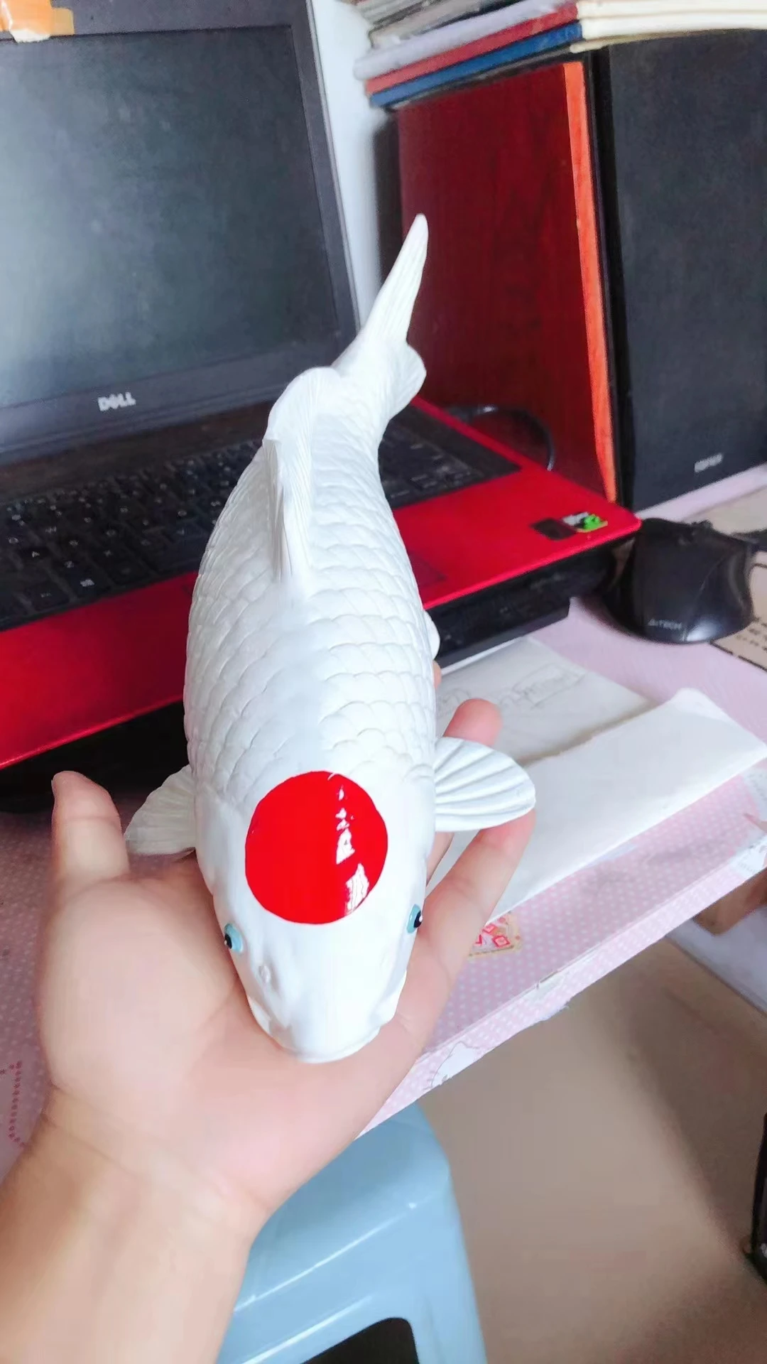 Factory Price Mini Marine Animal Plastic Pvc Aquarium Koi Fish Model