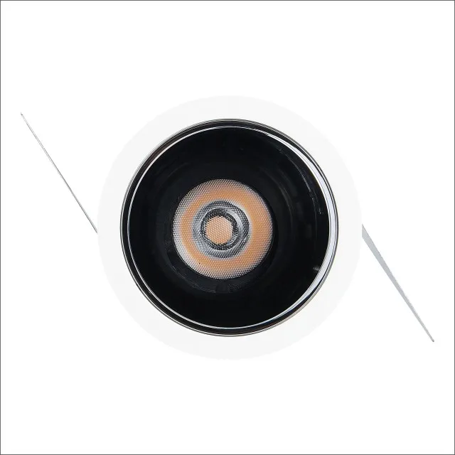 Factory wholesale 5w/8W/13W frameless led downlight hotel downlight with 75mm cut out recessed pinhole downlight