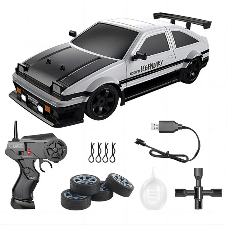 1/16 2.4G 4WD USB Cable Included High Speed RC Drift Car Kids Mini 4x4 Remote Control Drifting Stunt Racing Car Toy