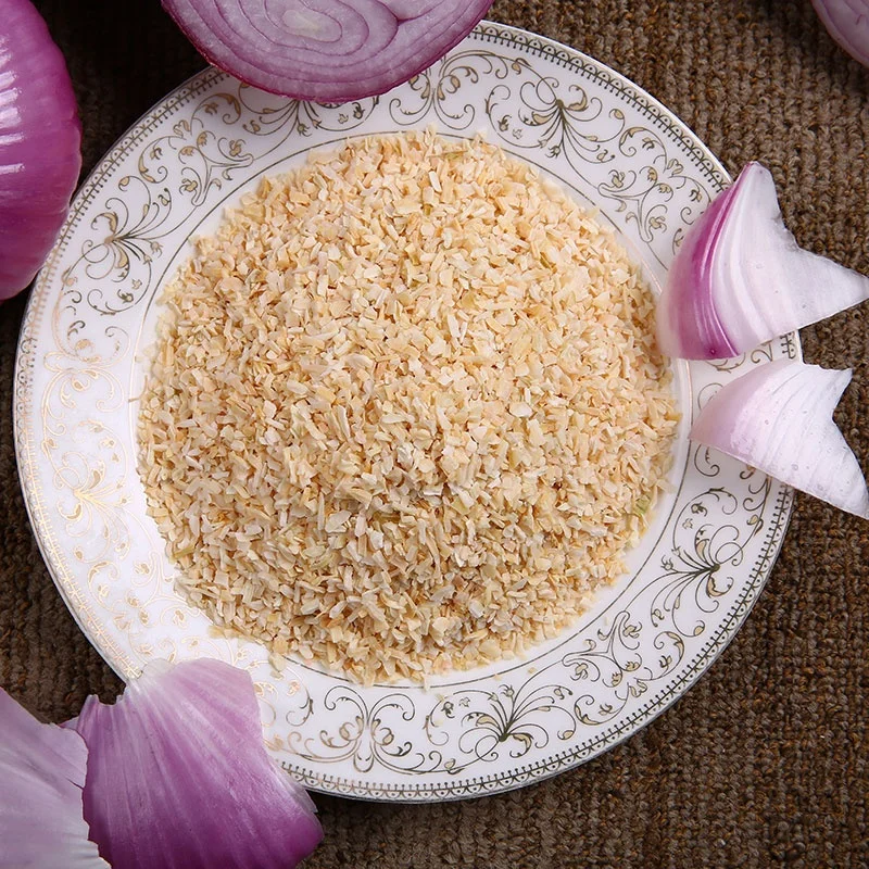 Hot Sale Air Dehydrated Granule Onion 16-26mesh Strong Flavor G3 Minced Onion