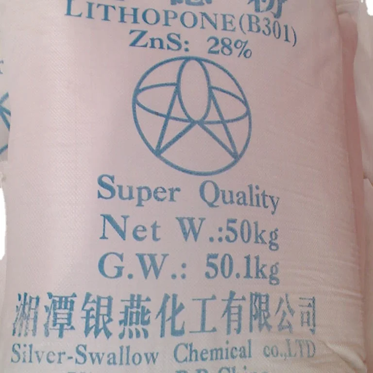 
inorganic pigment lithopone 30% Coating/ Pigment /Zinc White/ZnSBaSO4/B301/B31 